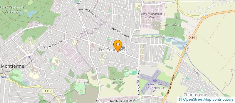 localisation de l'entreprise SCI M.B  CHELLES