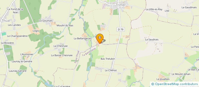 localisation de l'entreprise SCI M.B.  TRIMER