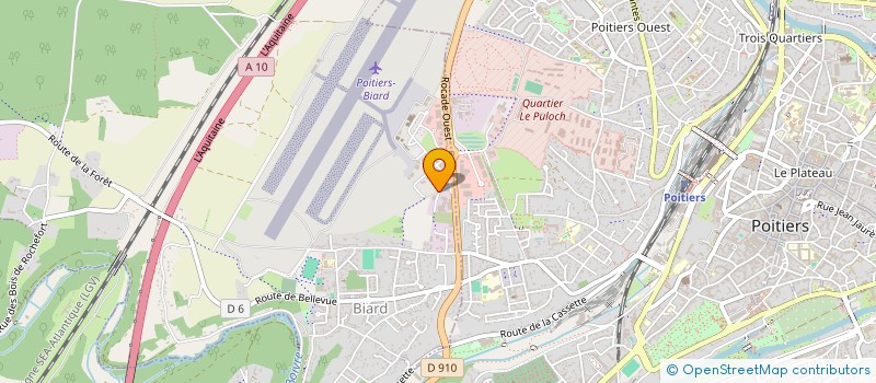 localisation de l'entreprise SCI M B D  BIARD