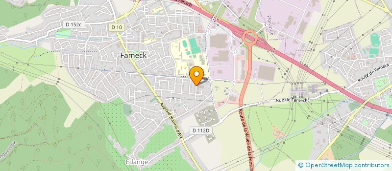 localisation de l'entreprise SCI M.B.F  FAMECK