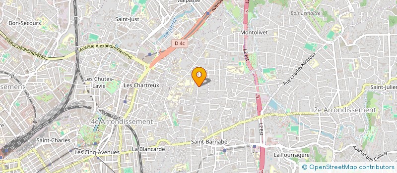 localisation de l'entreprise SCI M & B IMMO à MARSEILLE