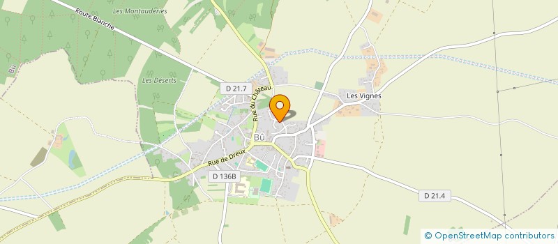 localisation de l'entreprise SCI M.B.P à BOUTIGNY-PROUAIS