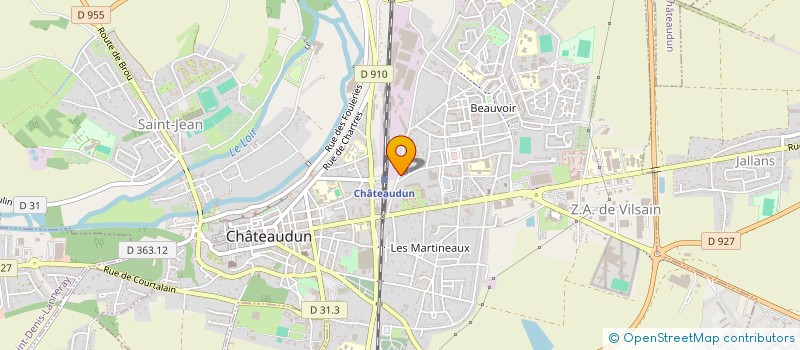 localisation de l'entreprise SCI M.B.S. à CHATEAUDUN