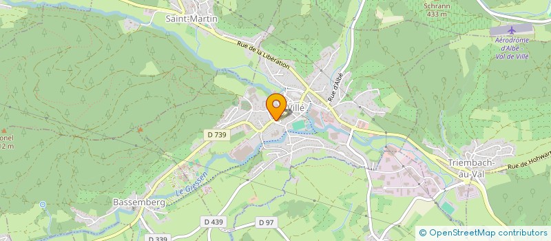 localisation de l'entreprise SCI M C 2 F  VILLE