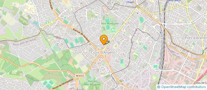 localisation de l'entreprise SCI M.C. à MONTPELLIER
