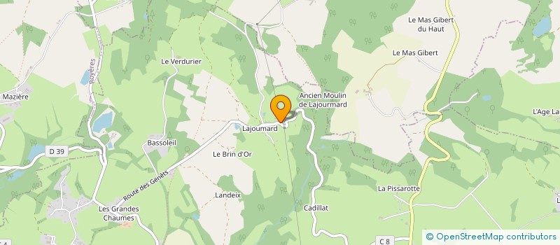 localisation de l'entreprise SCI M.C. à SAINT-LEONARD-DE-NOBLAT