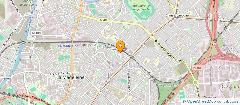 localisation de l'entreprise SCI M C à MARCQ-EN-BARŒUL