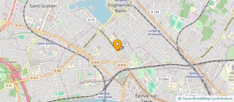 localisation de l'entreprise SCI M&C à EPINAY-SUR-SEINE