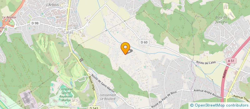 localisation de l'entreprise SCI M&C  CABRIES