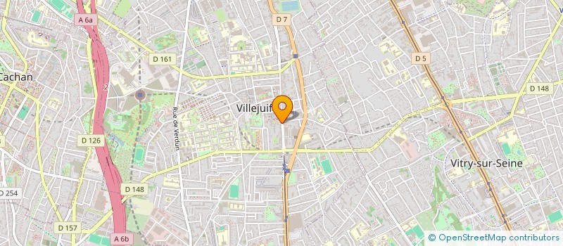localisation de l'entreprise SCI M.C.A. à VILLEJUIF