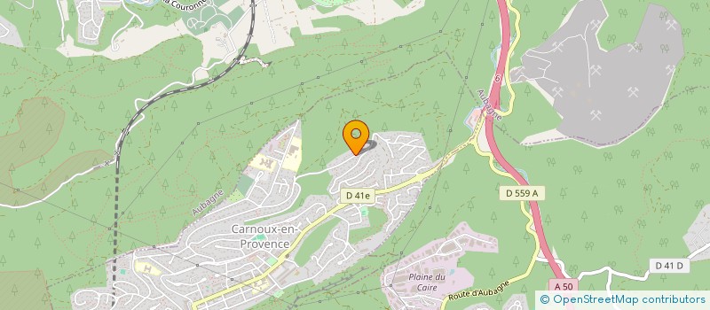 localisation de l'entreprise SCI M.C.A à CARNOUX-EN-PROVENCE
