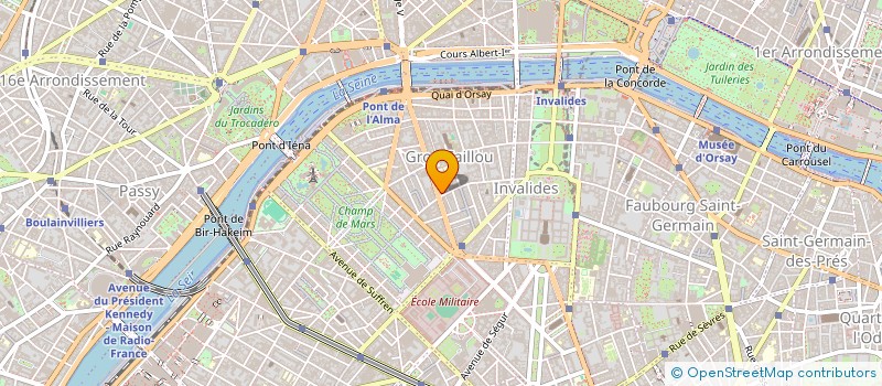 localisation de l'entreprise SCI M.C.B.  PARIS