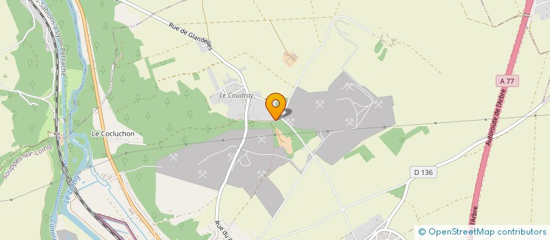 localisation de l'entreprise SCI M C B  SOUPPES-SUR-LOING