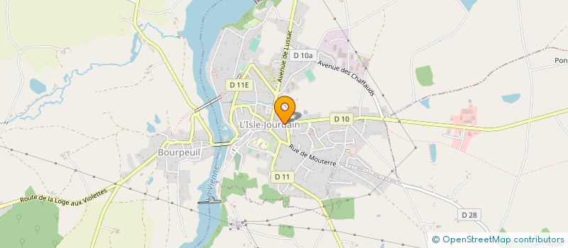 localisation de l'entreprise SCI M.C.B.J  L'ISLE-JOURDAIN