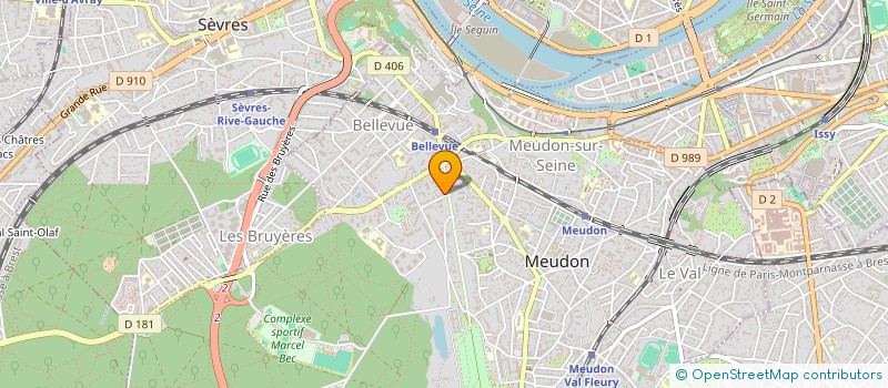 localisation de l'entreprise SCI M.C.G.R. à MEUDON