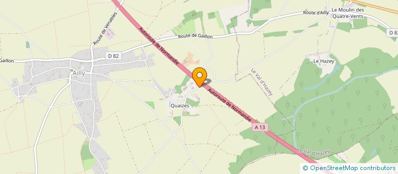 localisation de l'entreprise SCI M.C.H.C.  AILLY