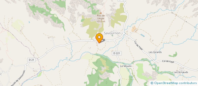 localisation de l'entreprise SCI M&C IMMO  SAVOURNON