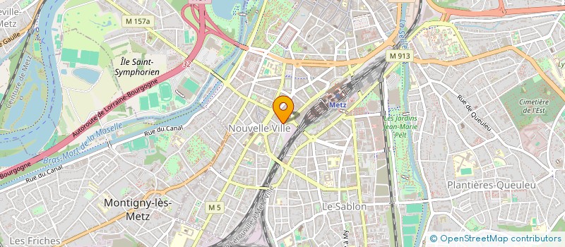 localisation de l'entreprise SCI M.C  J.C IMMOBILIERS  METZ