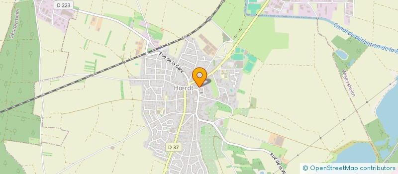 localisation de l'entreprise SCI M.C.K.  HRDT