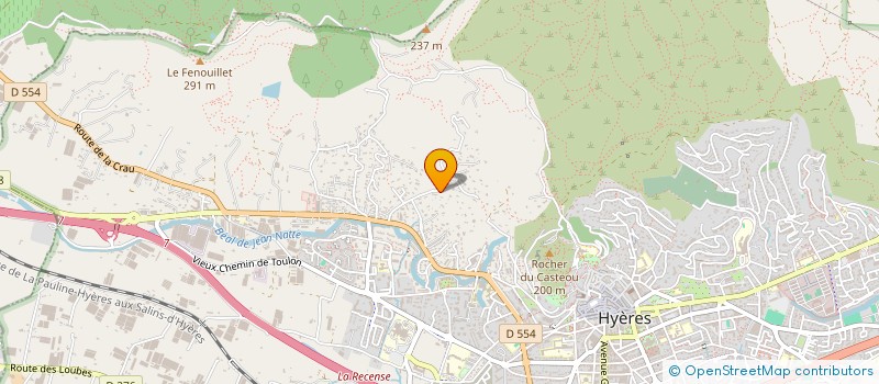 localisation de l'entreprise SCI M C M  LA CRAU