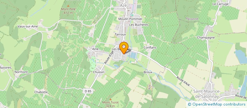 localisation de l'entreprise SCI M.C.M.O  AZE