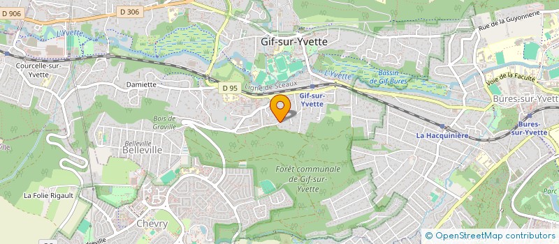 localisation de l'entreprise SCI M C P  GIF-SUR-YVETTE