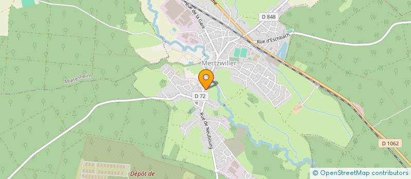 localisation de l'entreprise SCI M-C.R.  MERTZWILLER