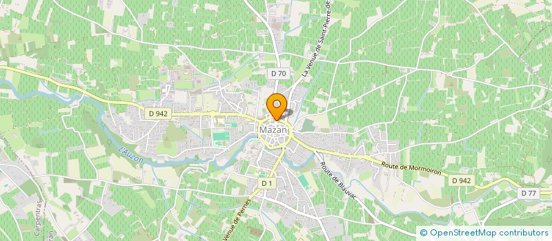 localisation de l'entreprise SCI M.C.T  CRILLON-LE-BRAVE