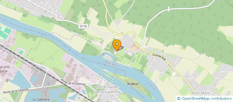 localisation de l'entreprise SCI  M'CIB  PORT-MORT