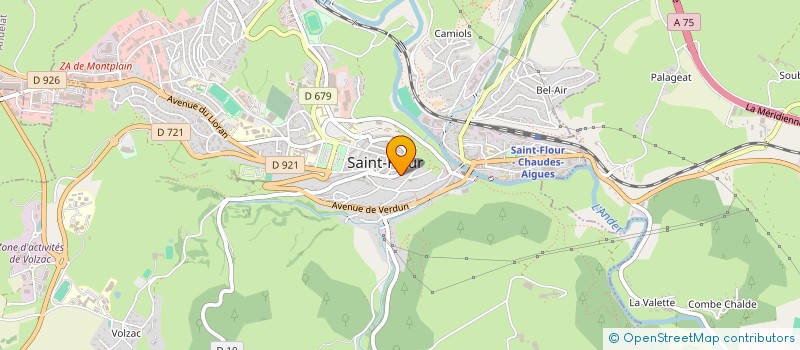 localisation de l'entreprise SCI M&CO à SAINT-FLOUR