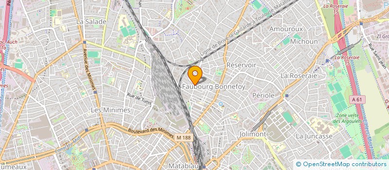 localisation de l'entreprise SCI M.D à TOULOUSE