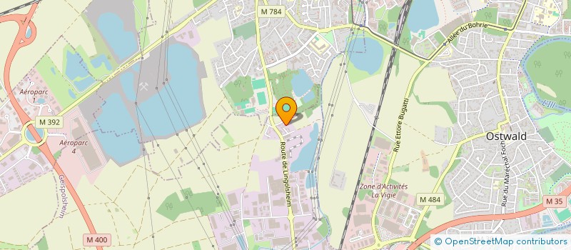 localisation de l'entreprise SCI M D  GEISPOLSHEIM