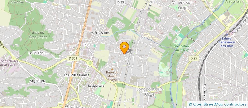localisation de l'entreprise SCI M.D  LONGPONT-SUR-ORGE
