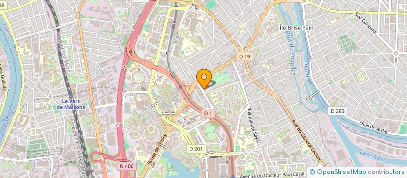 localisation de l'entreprise SCI M D C à CRETEIL