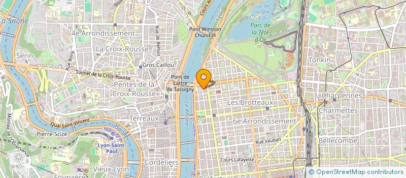 localisation de l'entreprise SCI M.D.K  LYON