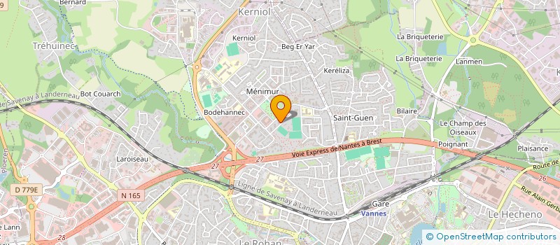 localisation de l'entreprise SCI M.D.L. à VANNES