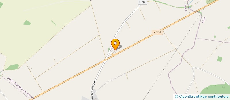 localisation de l'entreprise SCI M.D.M.J. à SAINT-GEORGES-SUR-ARNON