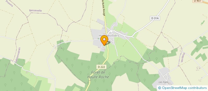 localisation de l'entreprise SCI M.D.P.  HONDEVILLIERS