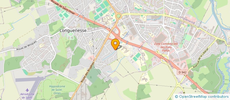 localisation de l'entreprise SCI M.D.S.  LONGUENESSE