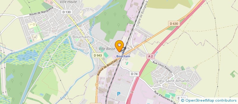 localisation de l'entreprise SCI M D S L à BOUCHAIN