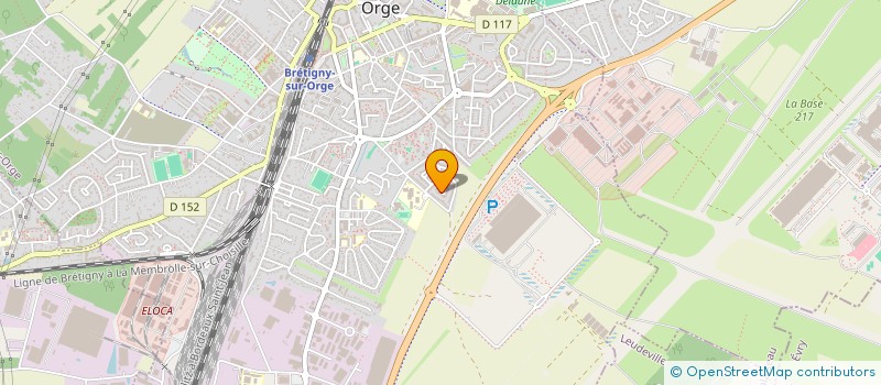 localisation de l'entreprise SCI M.E.D. à BRETIGNY-SUR-ORGE