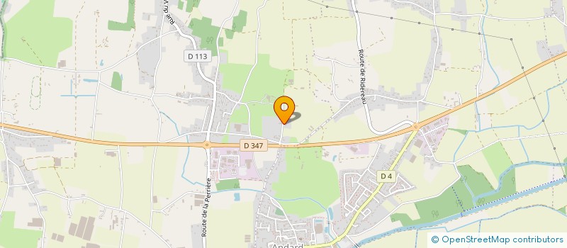 localisation de l'entreprise SCI M E G  LOIRE-AUTHION