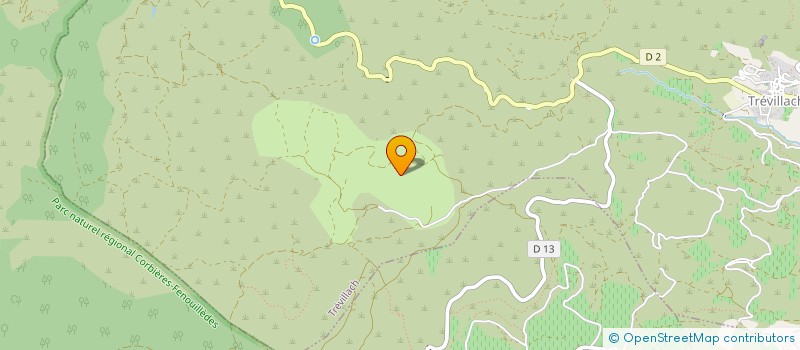 localisation de l'entreprise SCI M.E.G.A. EUROPE  TREVILLACH