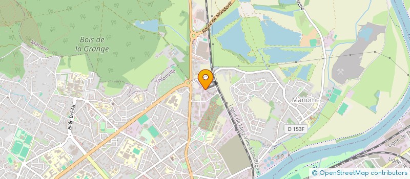 localisation de l'entreprise SCI M.E.K  MANOM