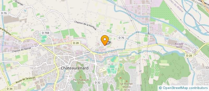 localisation de l'entreprise SCI M.E.R. à CHATEAURENARD