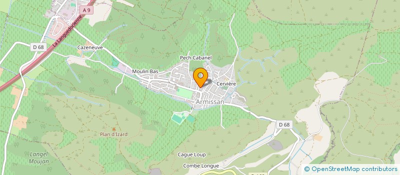 localisation de l'entreprise SCI M ENERGIES  ARMISSAN