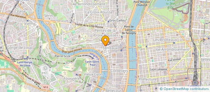 localisation de l'entreprise SCI M ET N à LYON