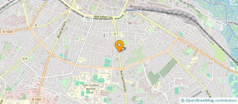 localisation de l'entreprise SCI M.F.A à AMIENS