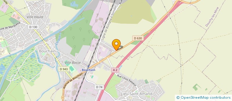 localisation de l'entreprise SCI M F C B  NEUVILLE-SUR-ESCAUT