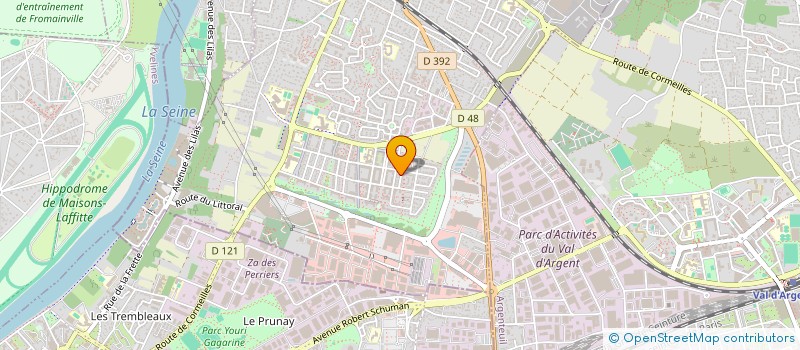 localisation de l'entreprise SCI M.F.G  CORMEILLES-EN-PARISIS